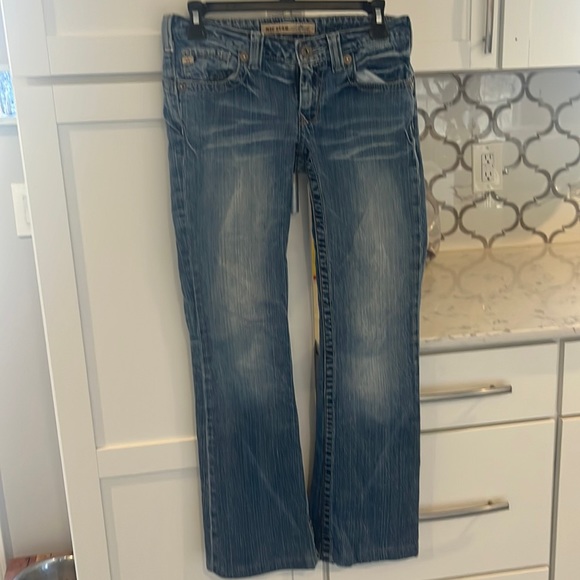 Big star bootleg jeans size 27 - Picture 1 of 7